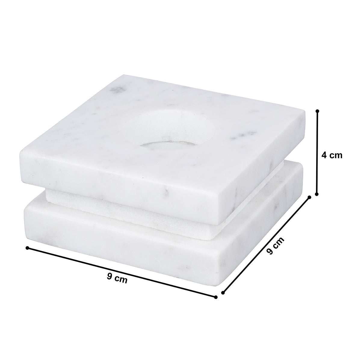 Candle Holders – Handcrafted Geometric Marble Candle Holders | Modern Luxe Home Decor (Set of 3) - LuvihCreteSet of 3 Candle Holders – Premium Marble Design for Sophisticated Home Settings