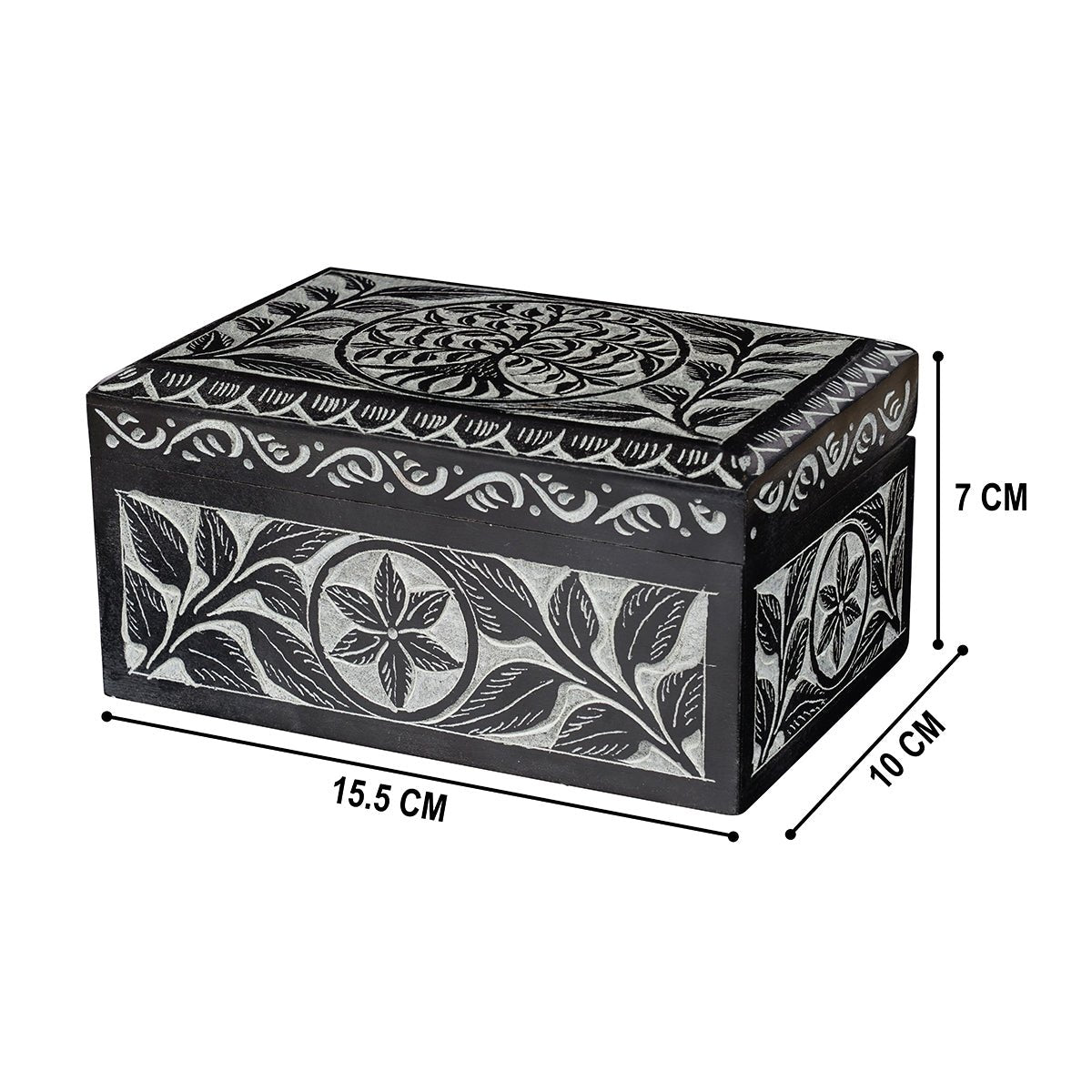 Elegant Black Stone Jewelry Box – Handmade Luxury Keepsake Storage - LuvihCreteElegant Black Stone Jewelry Box – Handmade Luxury Keepsake Storage - LuvihCrete