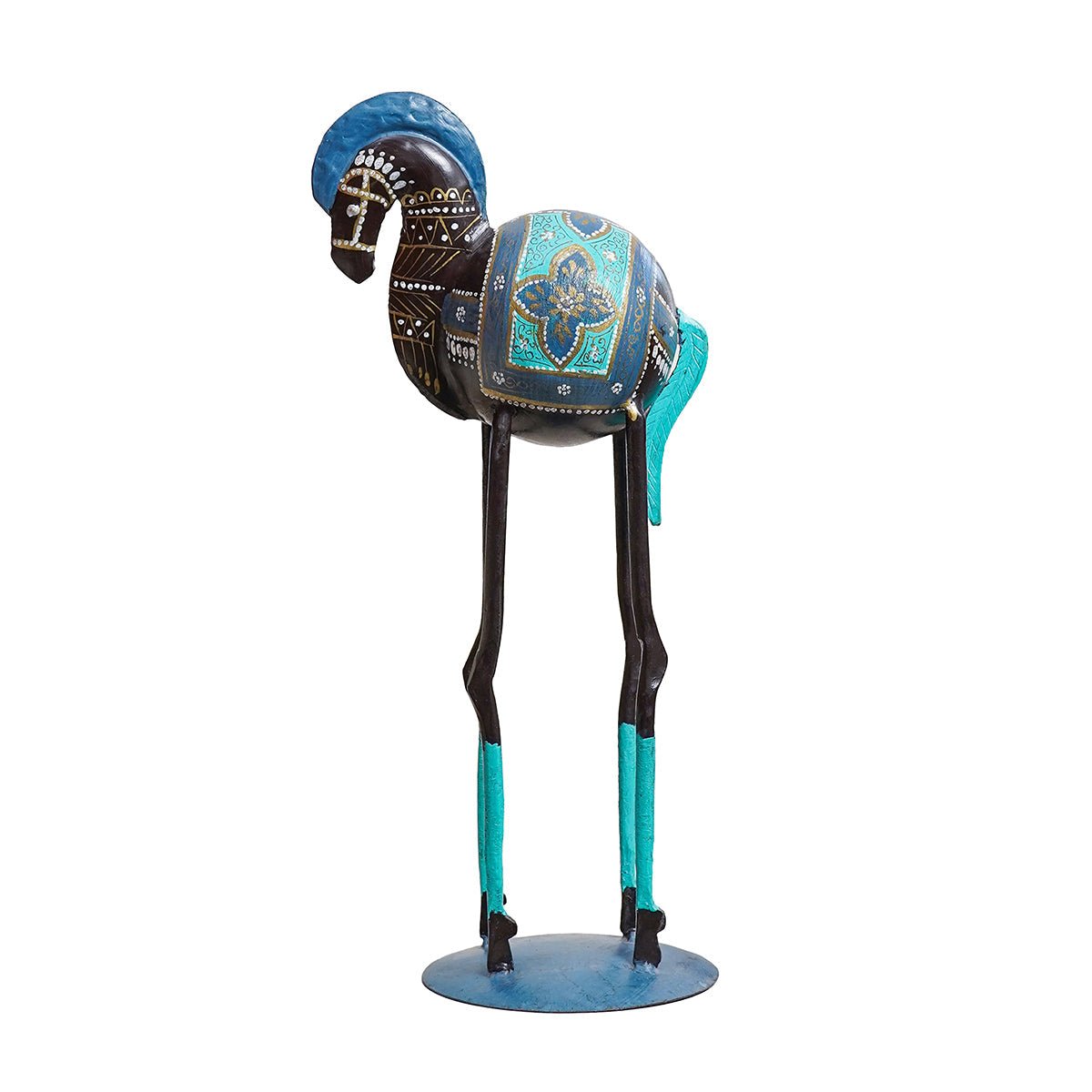 Home Decor – Decorative Metal Horse Figurine | Elegant Art Piece - LuvihCreteDecorative Metal Horse Figurine – Elegant Home Decor Accent