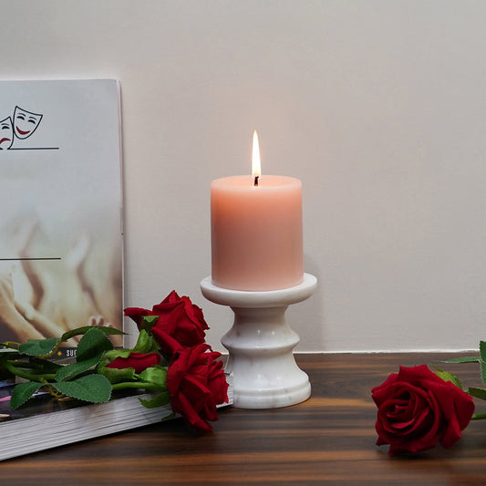 Marble Candle Holder - LuvihCreteMarble Candle Holder - LuvihCrete