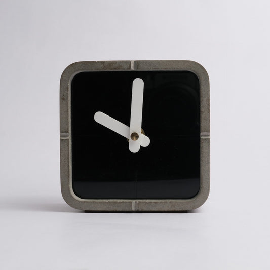 Concrete Desk Clock