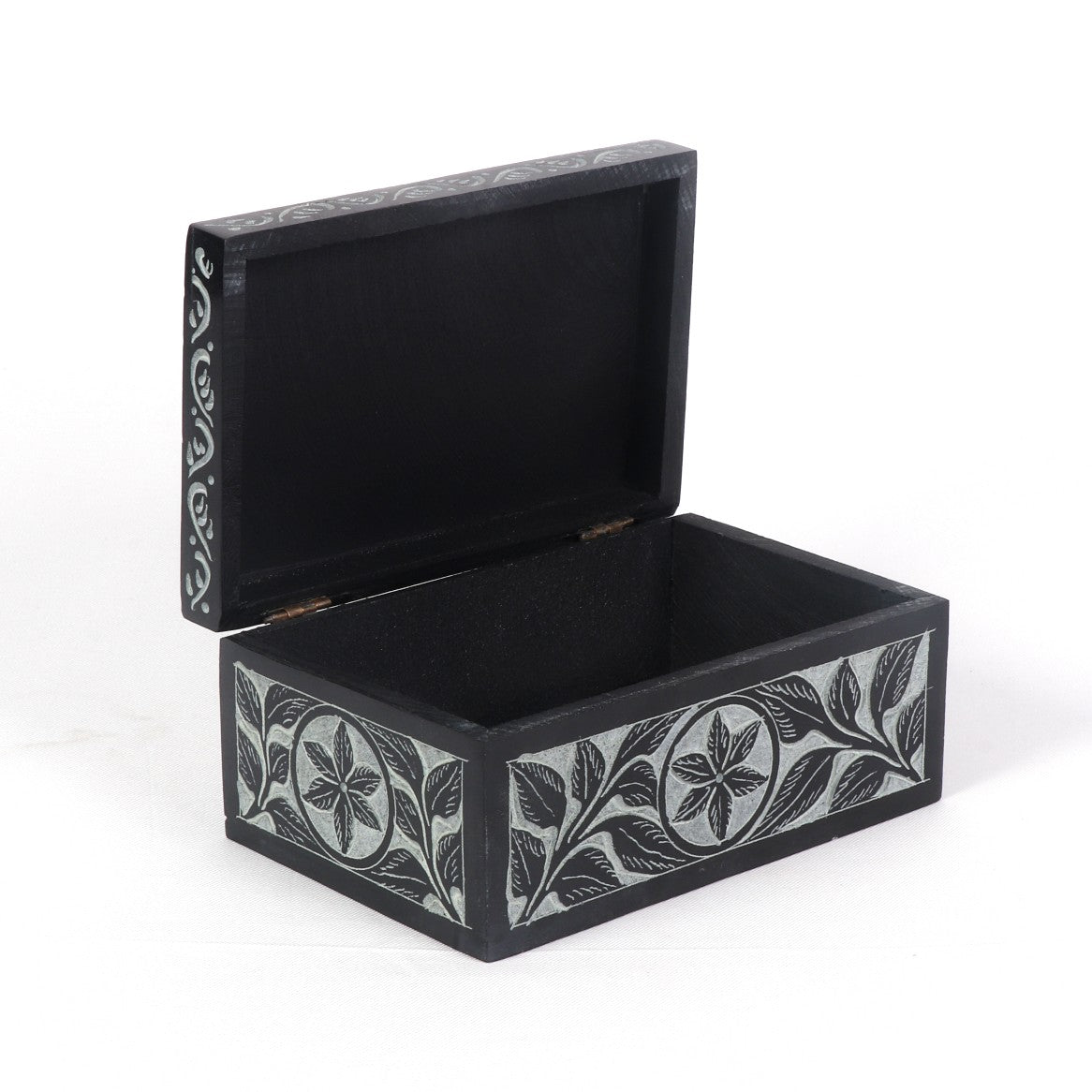Elegant Black Stone Jewelry Box – Handmade Luxury Keepsake Storage - LuvihCreteElegant Black Stone Jewelry Box – Handmade Luxury Keepsake Storage - LuvihCrete