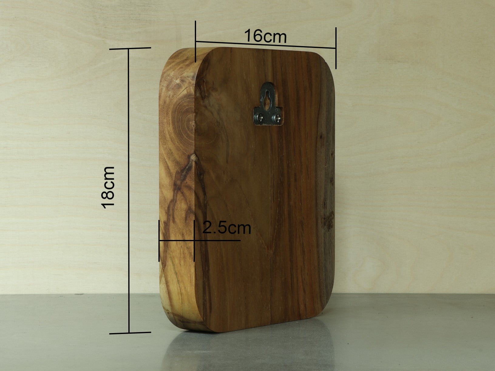 Ganesha Wooden Wall Art – Handcrafted Shelf Decor for Home & Office