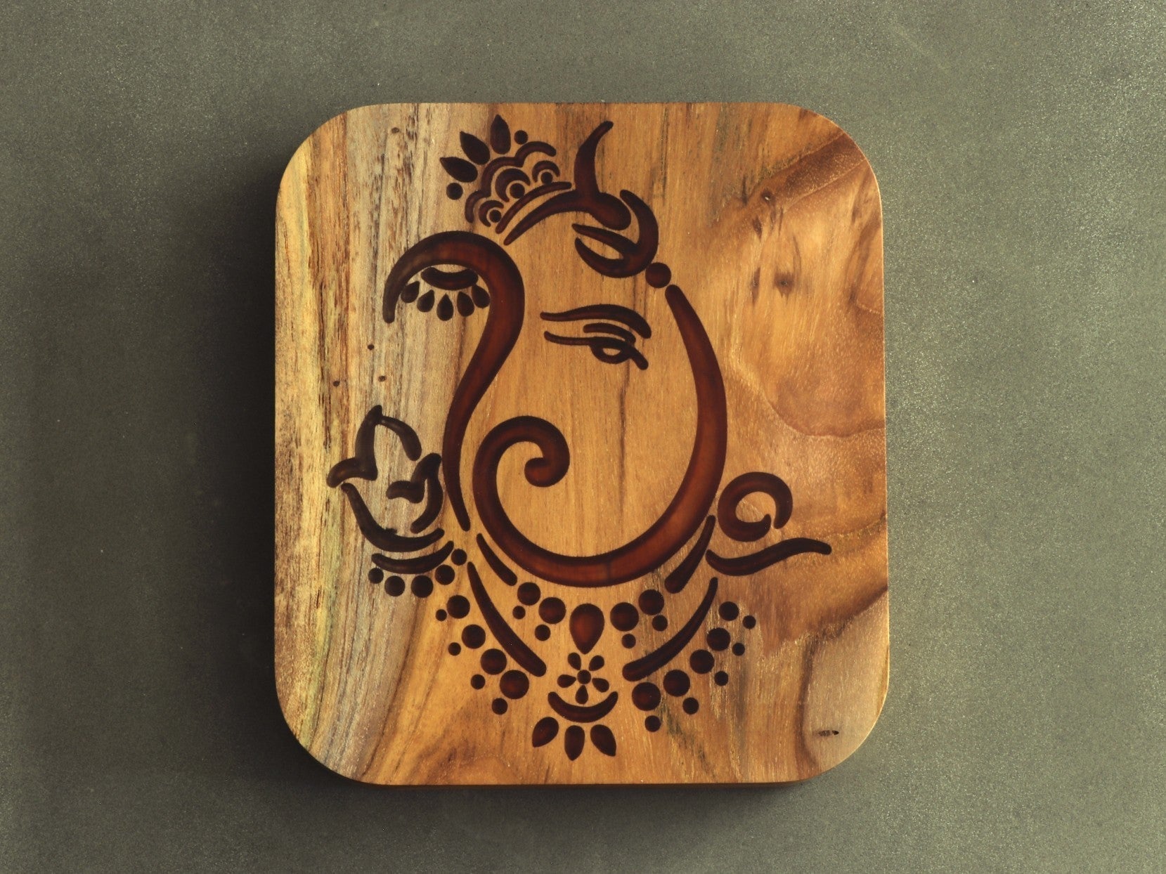 Ganesha Wooden Wall Art