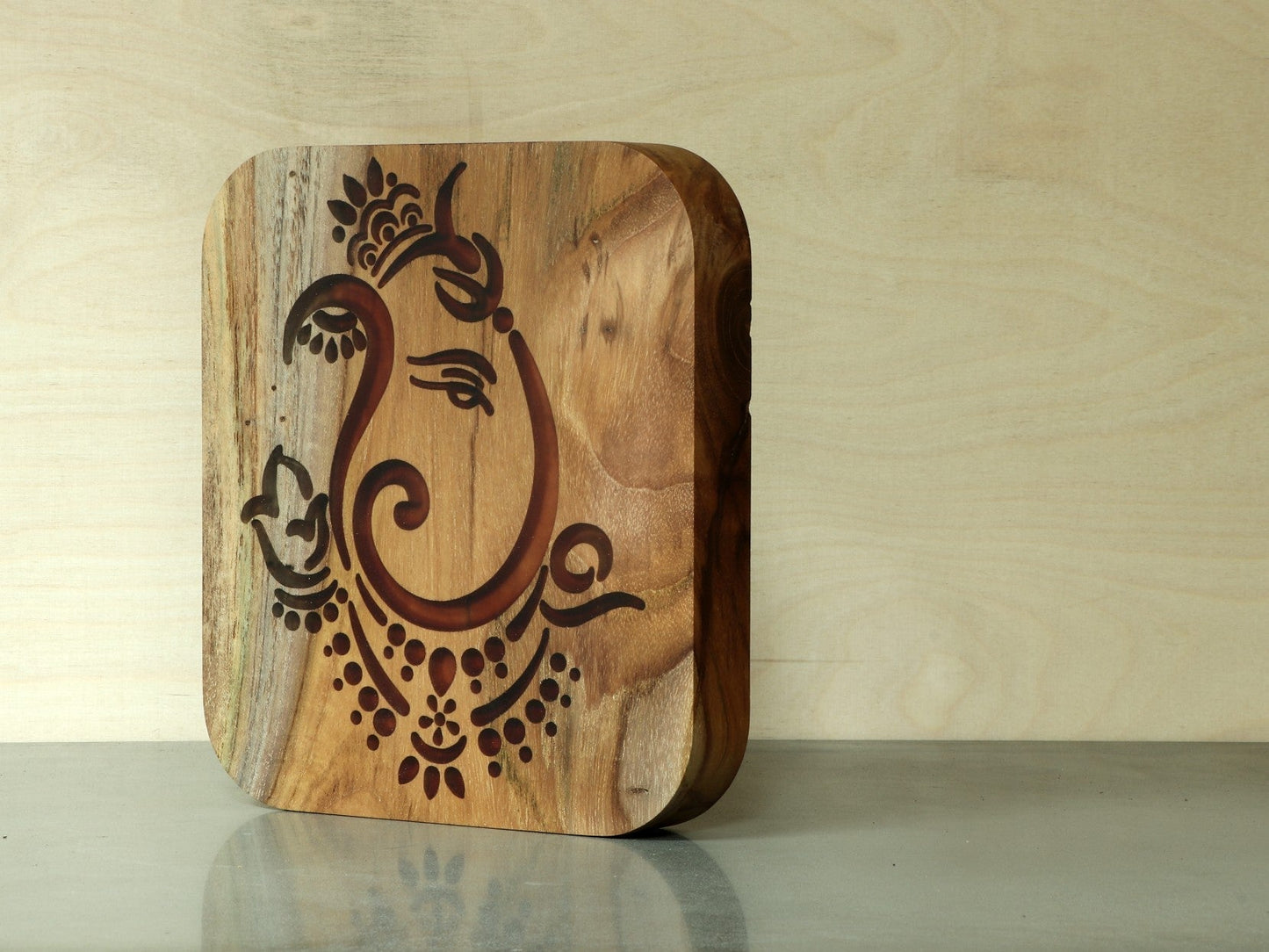 Ganesha Wooden Wall Art