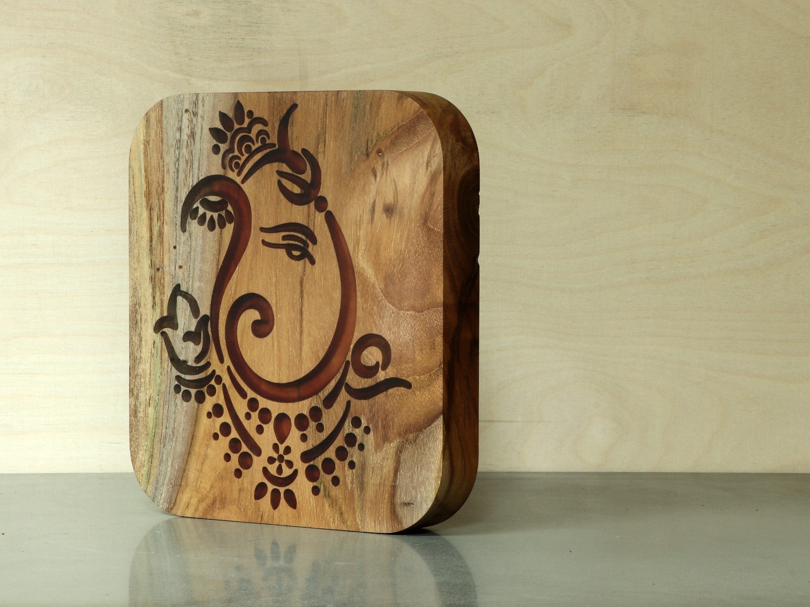 Ganesha Wooden Wall Art
