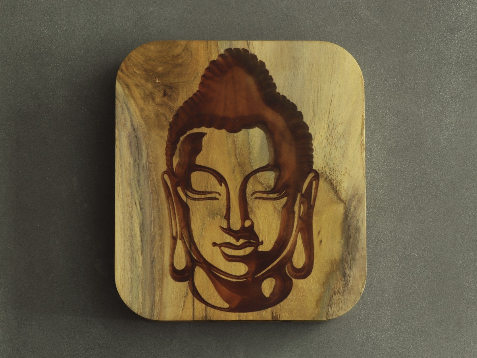 Buddha Wooden Wall Art – Spiritual & Elegant Shelf Decor - LuvihCreteHandcrafted Buddha Wooden Wall Art – Spiritual & Elegant Shelf Decor - LuvihCrete