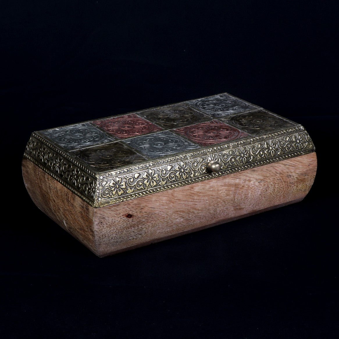 Wooden Box – Handicraft Decorative Artisan Storage & Home Accent - LuvihCreteLuxury Wooden Box – Artisan Crafted Decorative Storage for Home Decor