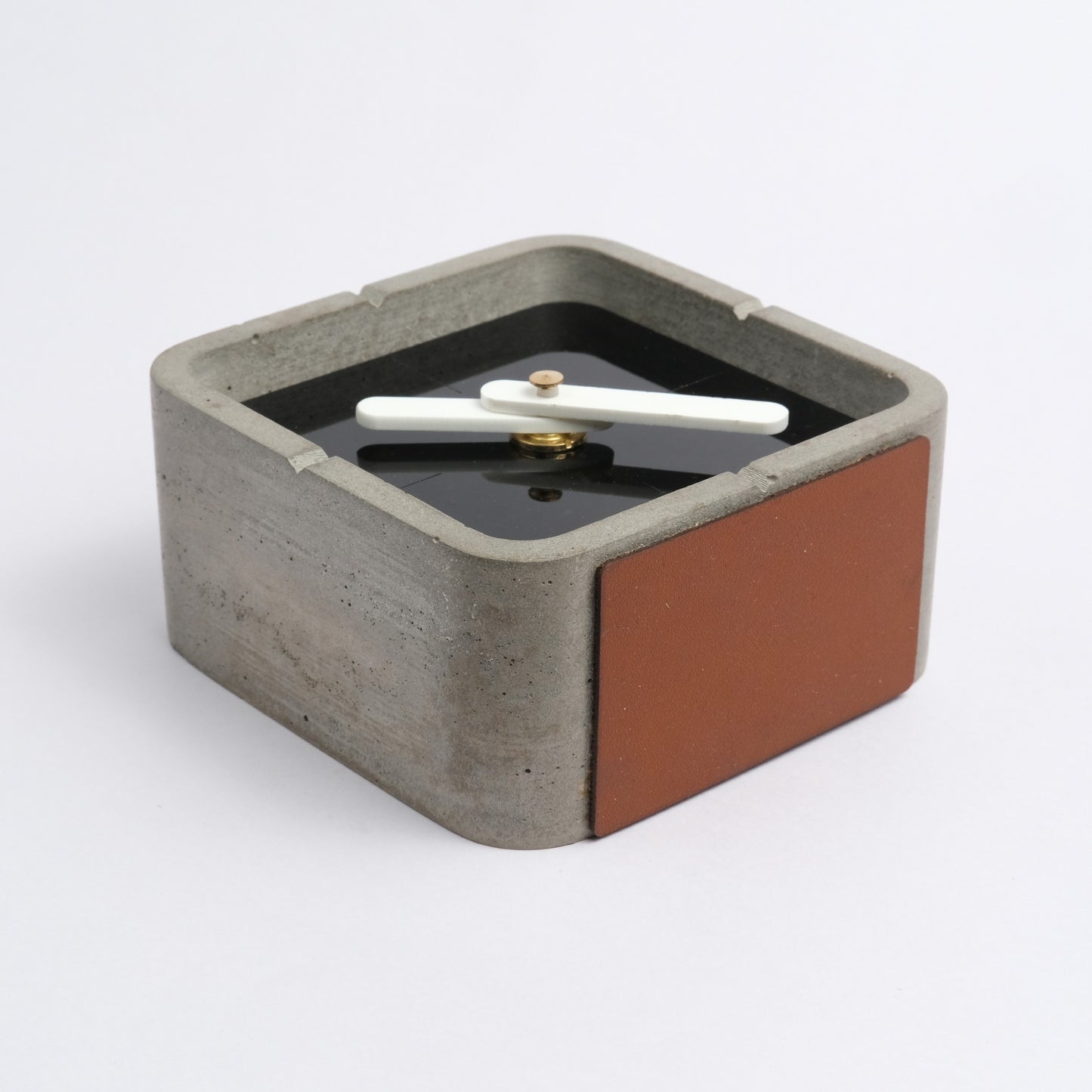 Concrete Desk & Shelf Clock TC1-Grey